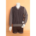 Yak Wolle / Cashmere V-Ausschnitt Pullover Langarm Pullover / Garment / Kleidung / Strickwaren